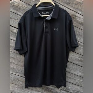 Under Armour Men's T-Shirt UA Tech Polo Performance Golf Loose Fit- XL